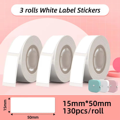 Q30 Label Printer Mini Printer Pocket Thermal Label Maker Wireless Sticker Pocket Portable Printer Various Label Paper